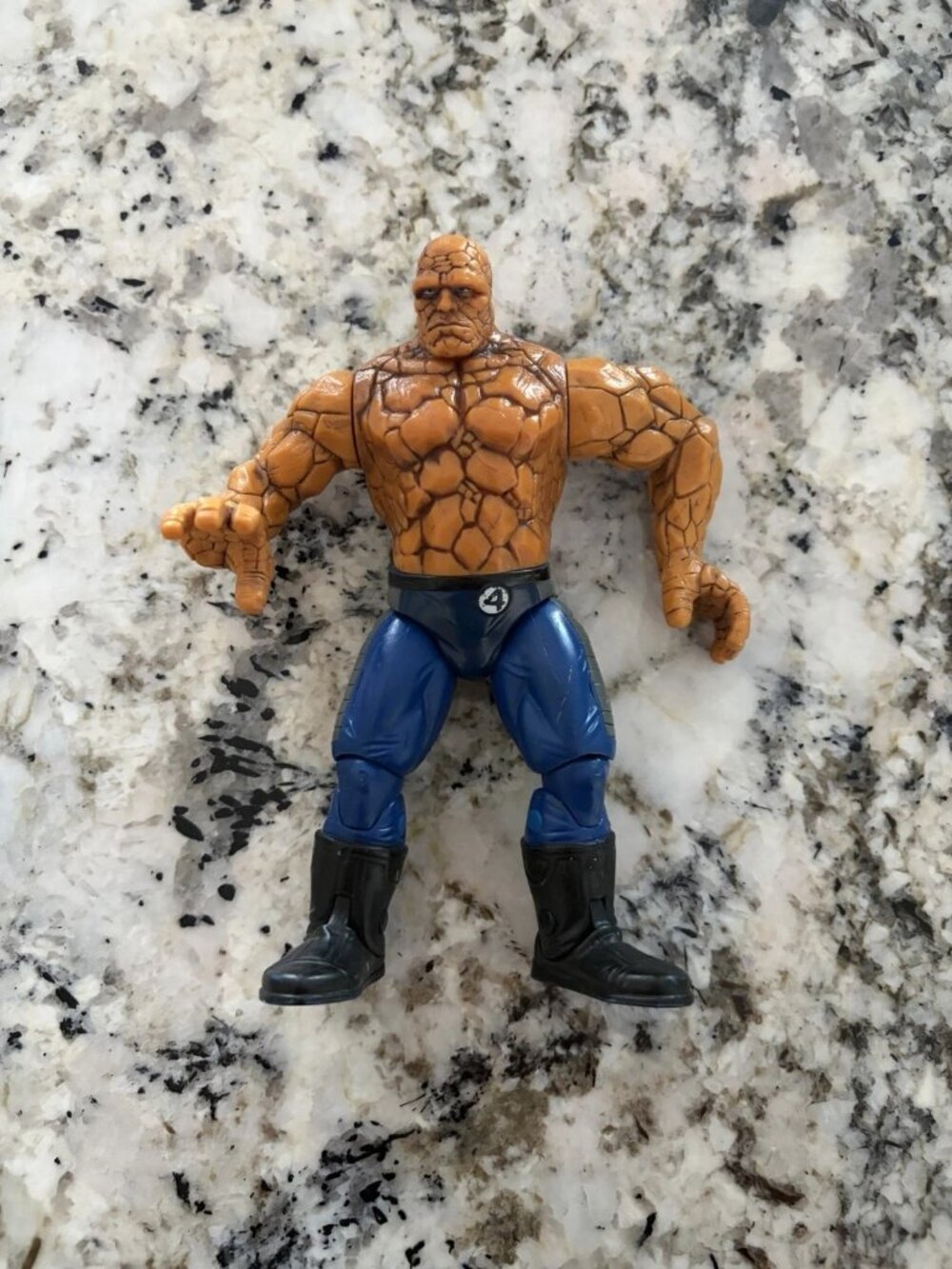 Marvel Fantastic Four The Thing Action Figure Hasbro 2007